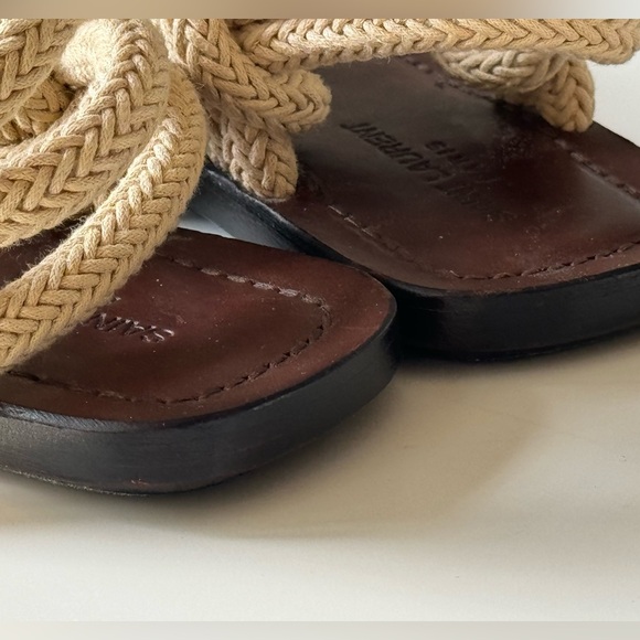 ‼️SOLD‼️Ysl Nu Pieds rope sandals - Picture 9 of 14